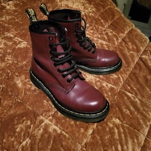 Authentic Cherry Red 1460 Doc Martens